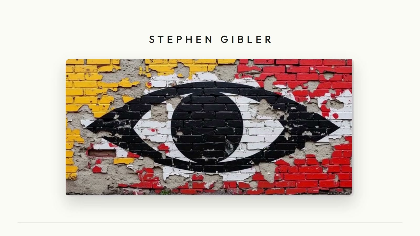 Stephen Gibler's 68-second website promo, highlighting film, commercial, interactive, and AI projects