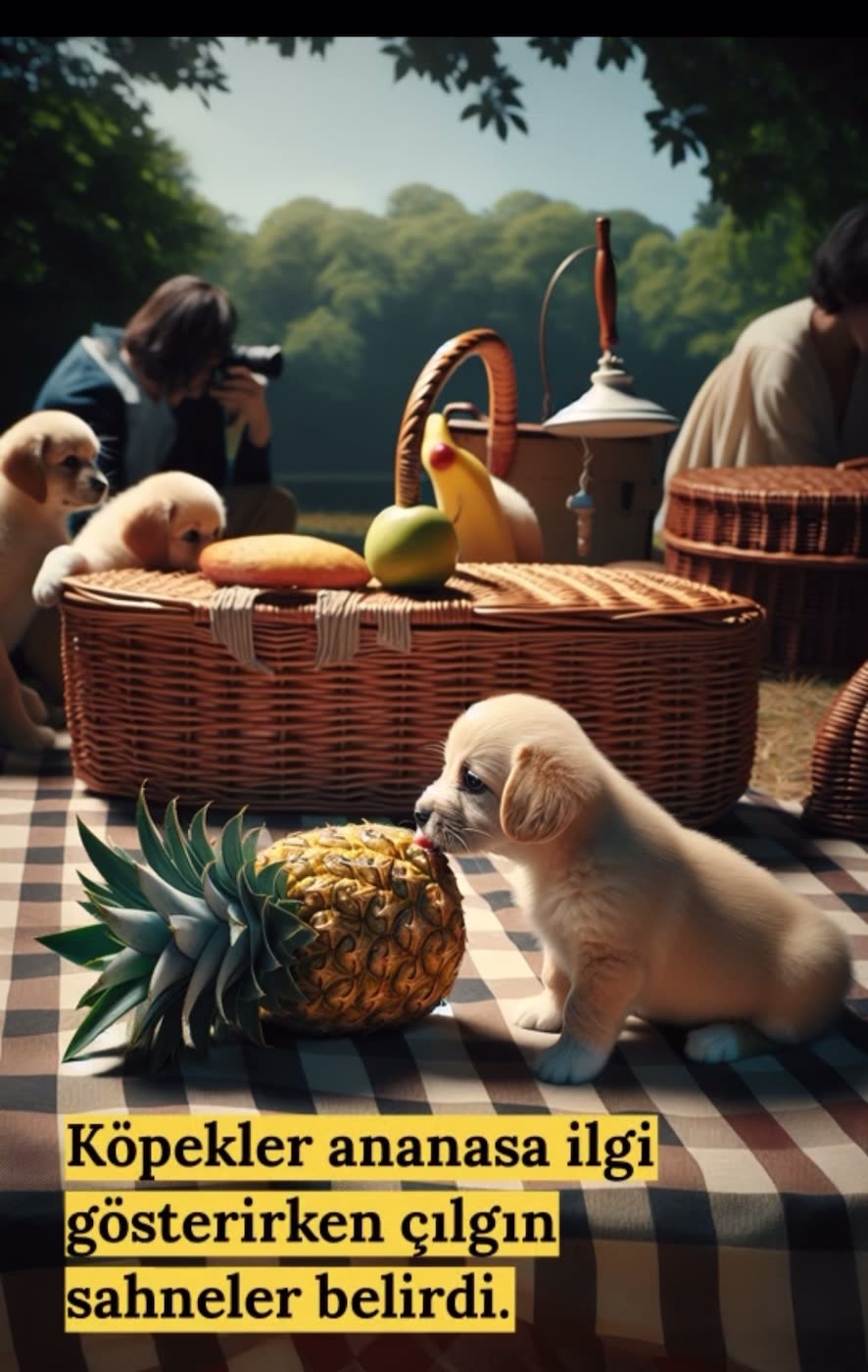 A frame from the personalized AI-generated film