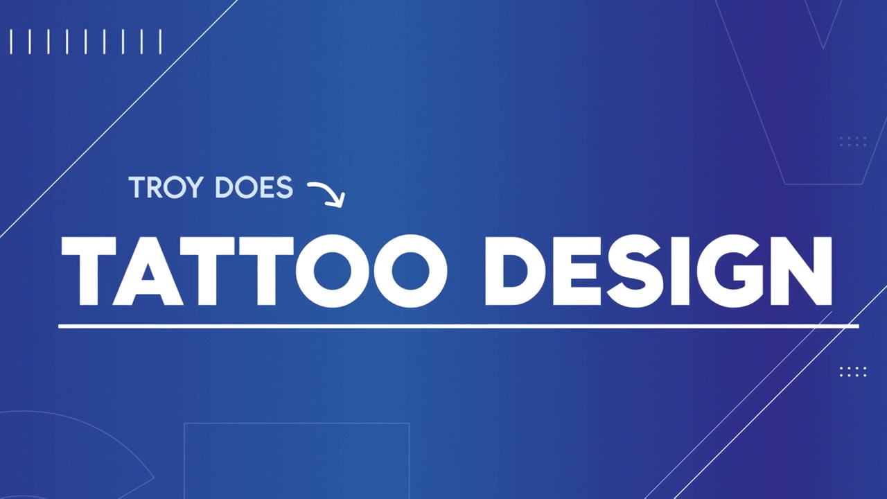 Head and Shoulders and Fiverr Troy Does Tattoo Design spot
