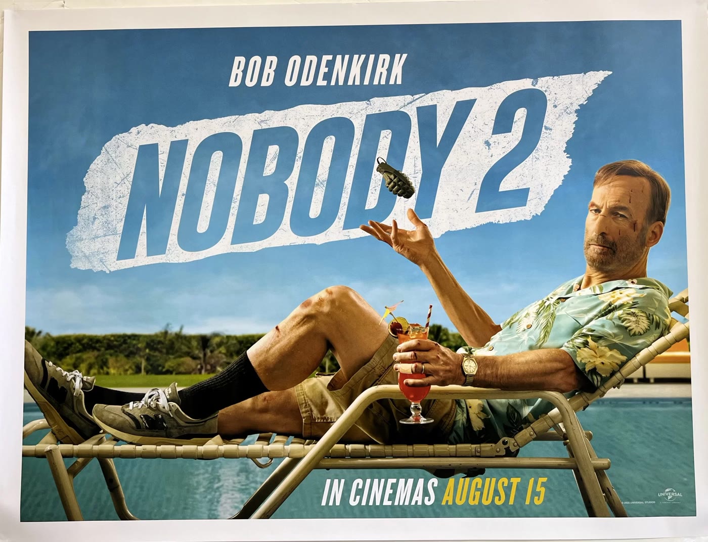 Nobody 2 official poster, Universal Pictures