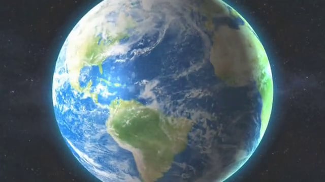Earth graphic from the USC Viterbi Distance Education Network film